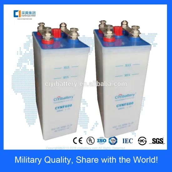 Super Quality NiFe Battery 12v 24v 48v 600AH Nickel Iron Batteries for sale