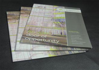 Colorful Custom Catalog Printing Slivery Hot Stamping , Boo