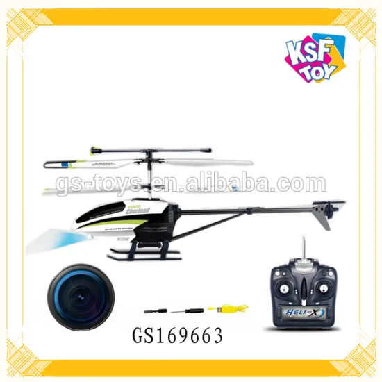 Big 3.5CH RC Helicopter Toy With Camera Video & GYRO&LED Light