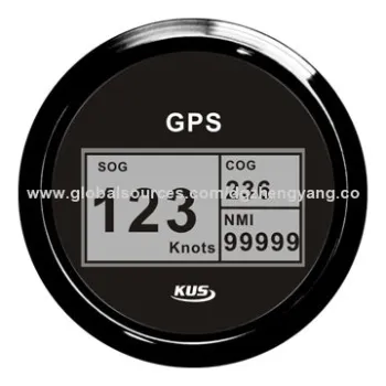 Sea V 85mm Digital GPS Speedometer with 12/24V Working Voltage