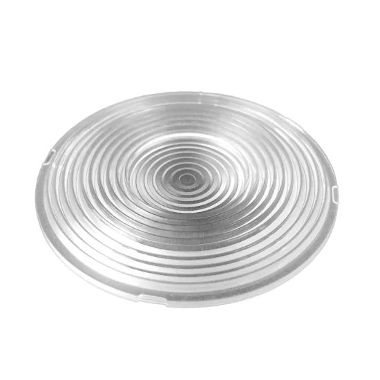 60x60mm 60 Degree Plastic Injected Optic Lens Diffuser for Spot Lighting