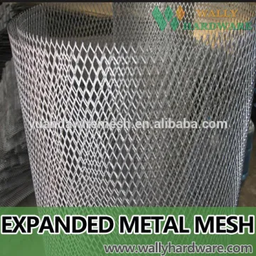 11.15kg/m2 Weight Expanded metal mesh, iron stretch metal mesh