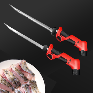 Cordless Electric Fillet Knife with Non-Slip Grip and Non-Stick Blades