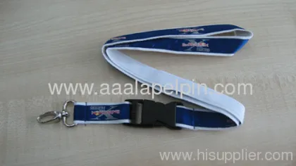 2.5cm Polyester Satin Ribbon Lanyard 