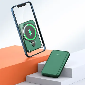 Wholesale OEM Custom Logo Slim 5000mAh Wireless Fast Charging Power Bank