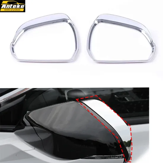 2022 Ford Mondeo ABS Carbon Fiber Chrome Exterior Trim Accessories - OEM Rearview Mirror Rain Shield Trim Cover