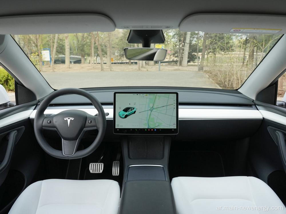 2023 طراز جديد فاخر سريع سيارة كهربائية MN-Tesla-Y-2023 New Energy Electric Car 5 مقاعد وصول جديد Leng