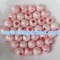 8 MM 10 MM 12 MM 14 MM 16 MM Acryl Plastic Ronde Kleur Plating Crackle Sieraden Kralen