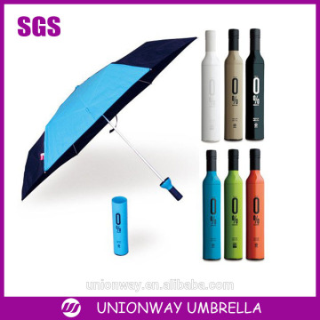 wholesale promotional advertising printing wine bottle umbrella , wine bottle shape umbrella, 0% wine umbrella