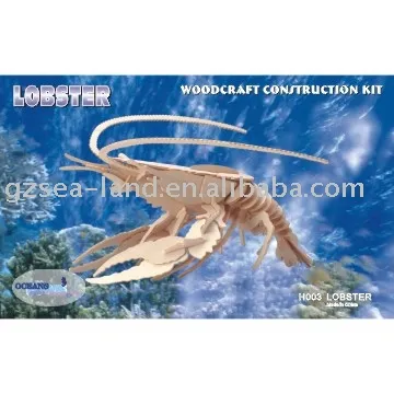 Wooden Lobster