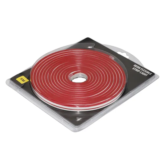 Custom DC12V/24V Single Color Neon Stripe LED Flexible Strip Light - 50m 12V Neon Flex LED Strip