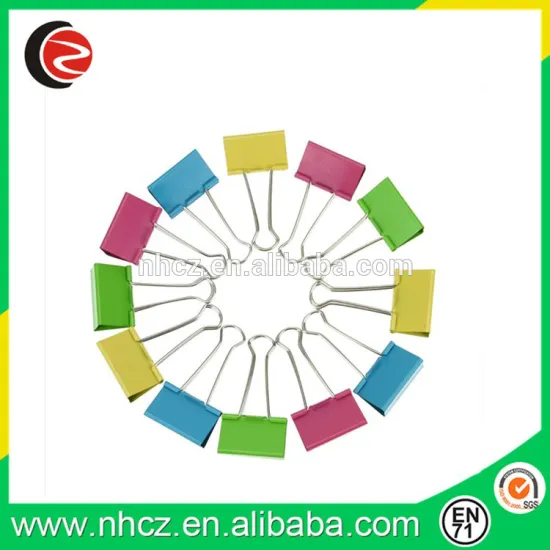 15MM Colorful Binder Clips