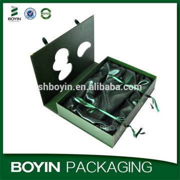 Ecofriendly perfect design oiive oil gift box with transparent window