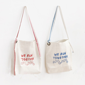 Cotton Canvas Tote Muslin Shopping Bag