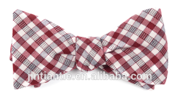 2016 hot high quality best cool plaid designer cotton bow tie for boys
