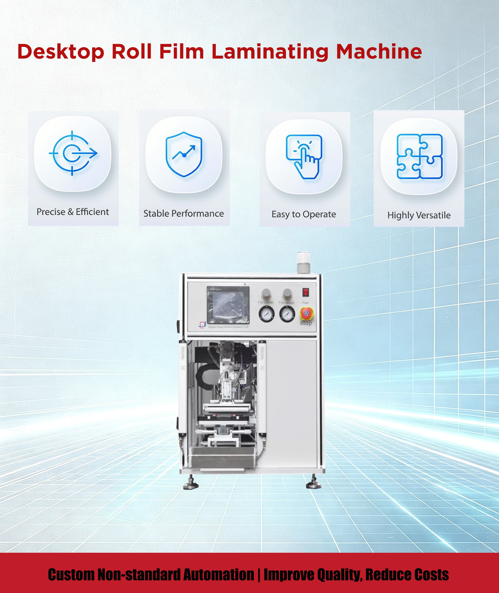 Desktop Roll Film Laminating Machine product 1