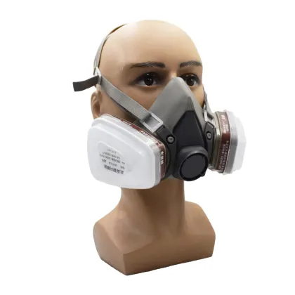 6200 Dust proof double half mask respirator