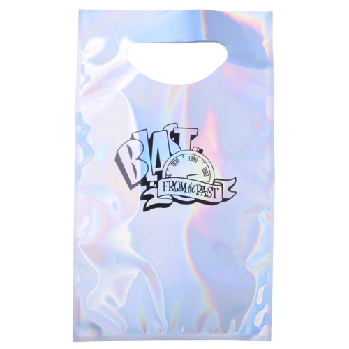 Holographic Zip Bags Retail Transparent Sealed Food Bags