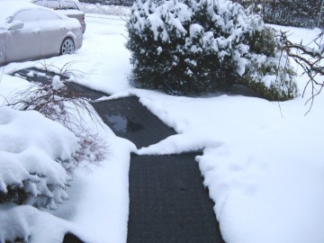 Anbang snow melting cable temperature maintenance;frost protection