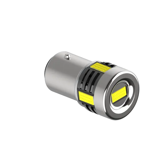 12V Amber Turn Signal Lamp 30W BA15S BAU15S 1800lm No Hyper Flash