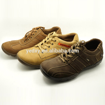fashionable new design men leather running casual shoes