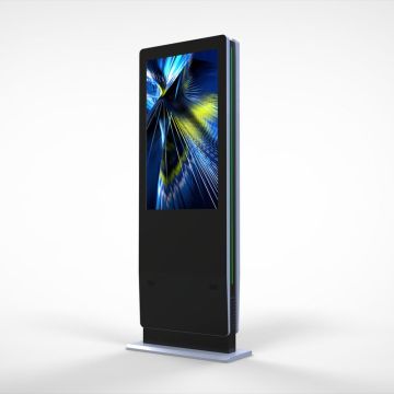 Κιόσκι ψηφιακής σήμανσης 43 ιντσών κάθετης LCD έξυπνης διαφήμισης