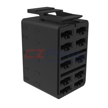 Black Connector Housing for Carling VC2-01 Car Audio ISO Connector
