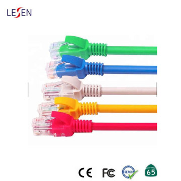 लैन केबल 24/23/22AWG Cat5e CAT6 पैच कॉर्ड
