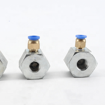Zinc Magnetic Cooling Pipe Quick Connector for Air Ducts and Machine Tool Oil Pipes