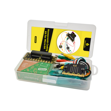 Keyestudio 8 Projects Programming Honeycomb Smart Wearable Kit for Microbit