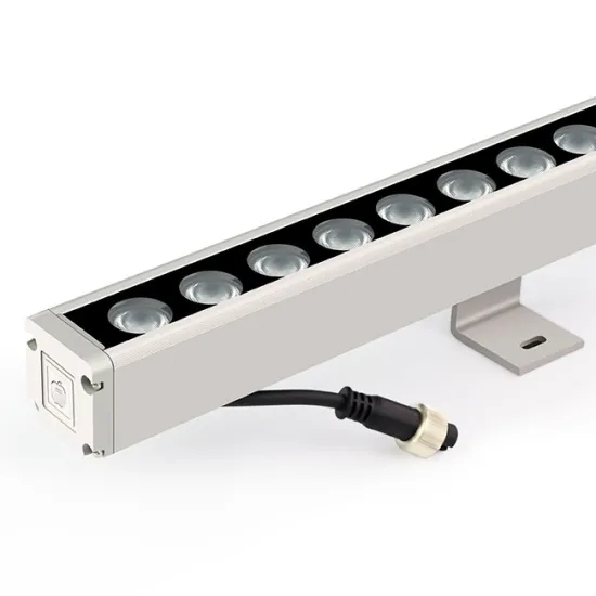 Aluminum Housing DMX LED Strobe Lights: Adjustable Wall Washer, IP65 Landscape Lighting, 125 Faretto RGB Exterior LED Bars