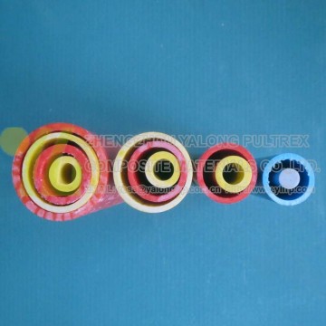 High quality pultruded frp profile FRP pipe dimension 6.9mm-75mm, FRP Round Tube, Pultruded FRP Profile
