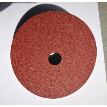 Disque et finition du disque et finition en fibre d&#39;oxyde d&#39;aluminium