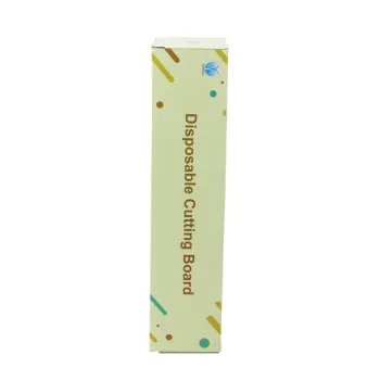 Disposable transparent plastic cutting board