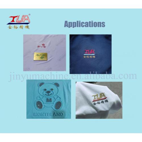 Grade Custom Silicone 3D Heat Press Label Rubber