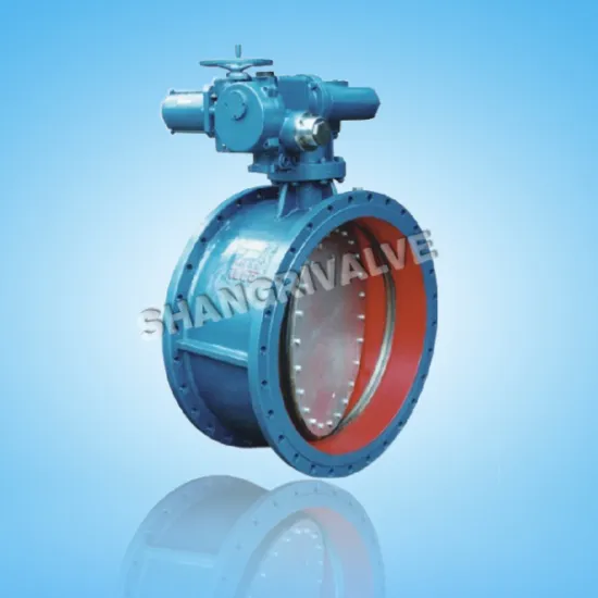 Electric Soft Sealed Flange Butterfly Valve (D941X)
