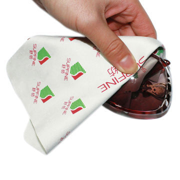 Glasses cleaning cloth with logo printing, eco-friendly, SGS and European standards