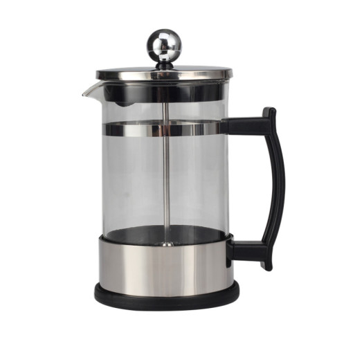 Human Mechanics Handle Design Glass French Press