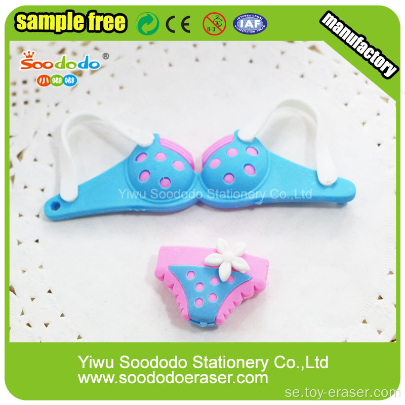 SOODODO 3D Fancy Penguin Shaped kinesiska Eraser