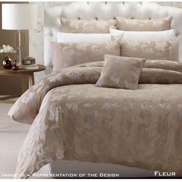 Fleur  Jacquard 6pc Bedding Set
