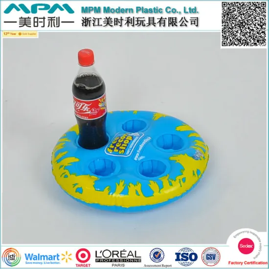 inflatable EN71 approved floating drinks tray