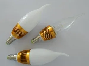 3w Warm White Color Super Bright Led Light Bulbs Replacement For Stores, Shops