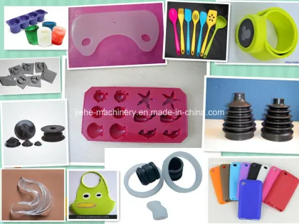 200t Rubber Silicone Product Making Machinery with Single Station