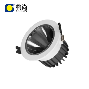 UGR10-12 8w Recessed LED COB Downlight Spotlight for Indoor Lighting