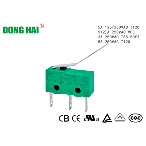 Basic Small-Sized Micro Switch Quick Connect Terminal