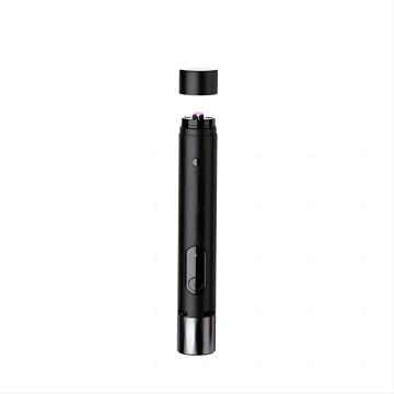 USB Rechargeable Flameless Electric Lighter with Flashlight - Self-Defense Tool for Women