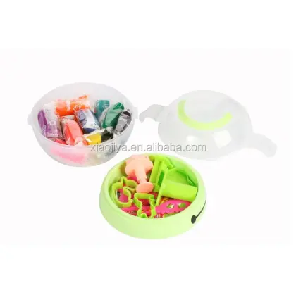 Nontoxic Eco-Friendly Kids' Magic Plasticine Clay with Mould Toys