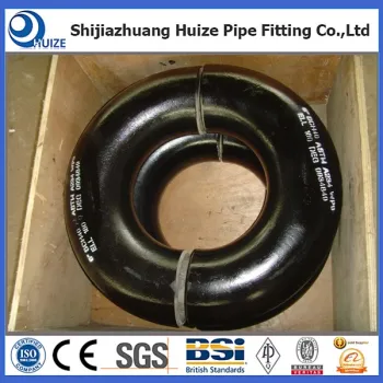 Long radius carbon steel elbow
