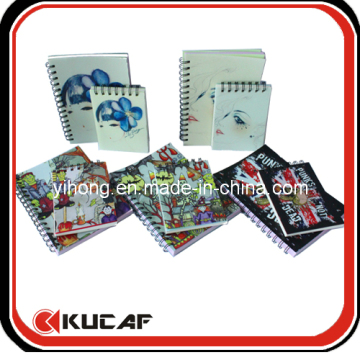 Custom Plastic Cover Spiral Notebook
