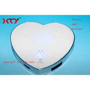 Intelligent Lithiumion Battery Charger with Mini heart-shaped